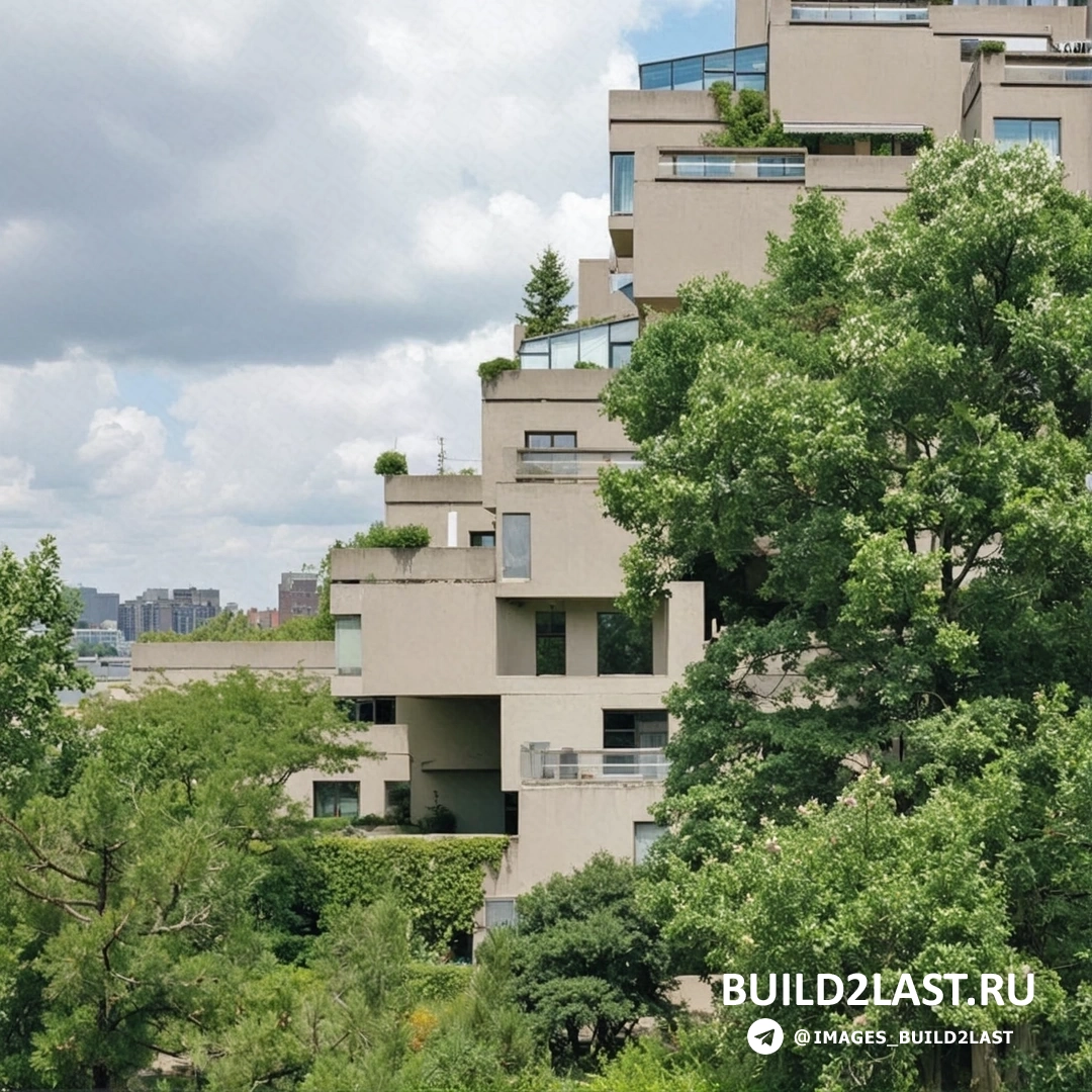 ����� �������� Habitat 67 � ������ �����, ���������� �������� ������, ��������� ��������� �������� ����������